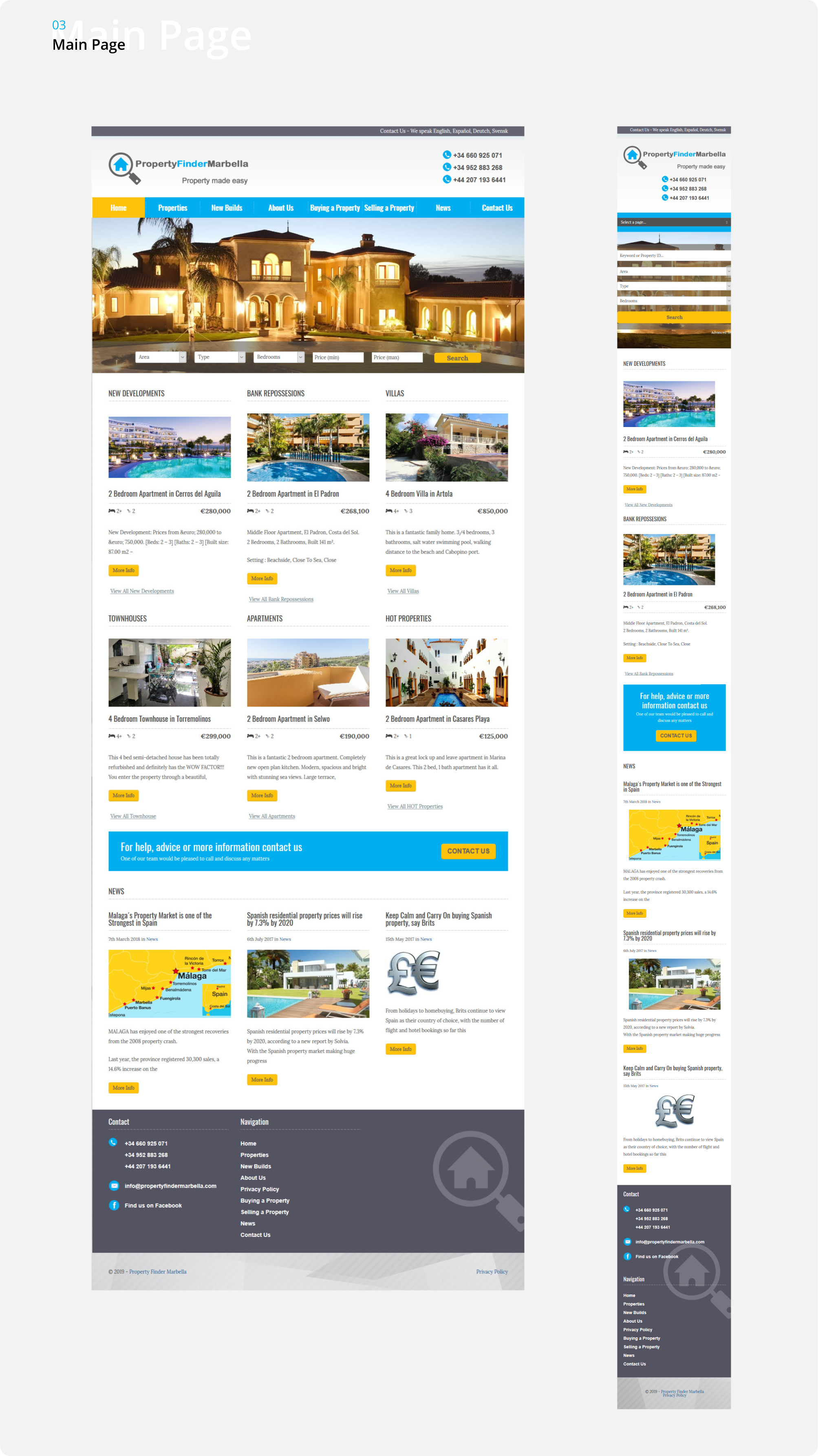 Swift Digital Web Design, Development and SEO Project